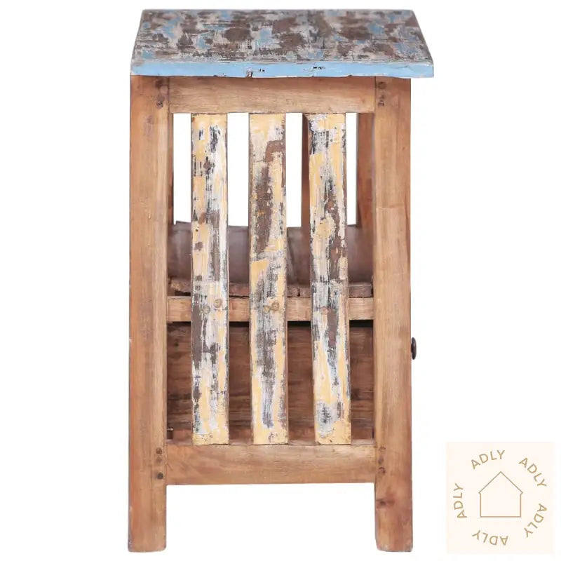 Nattbord 41X30X50 Cm Heltre Mahogni