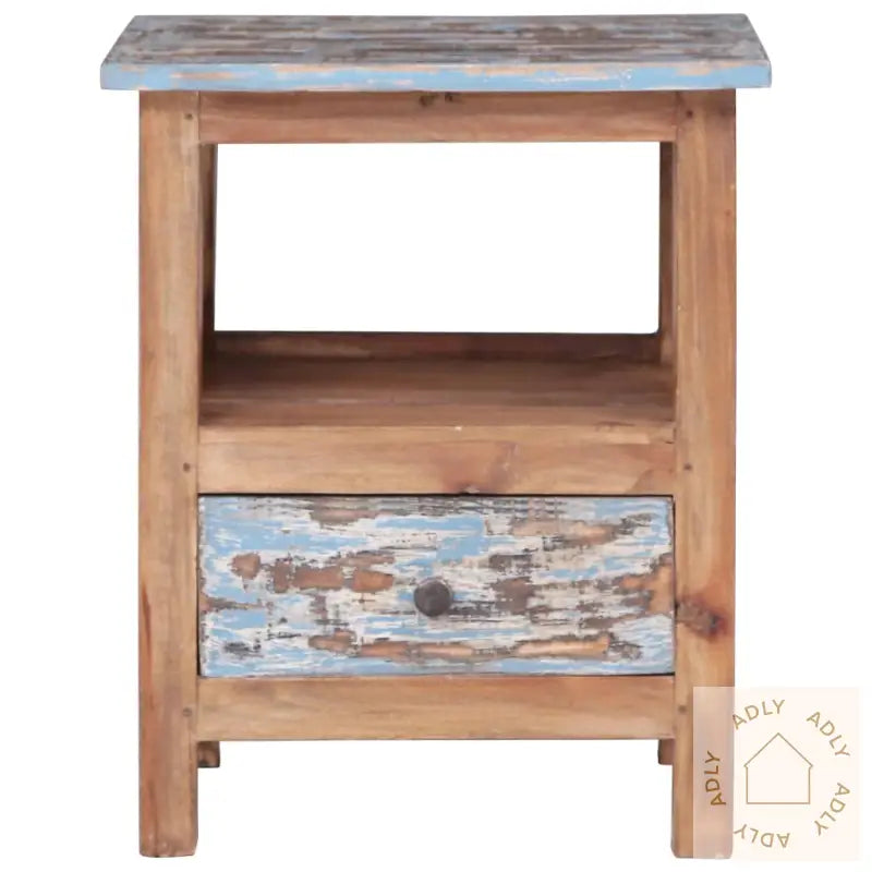 Nattbord 41X30X50 Cm Heltre Mahogni