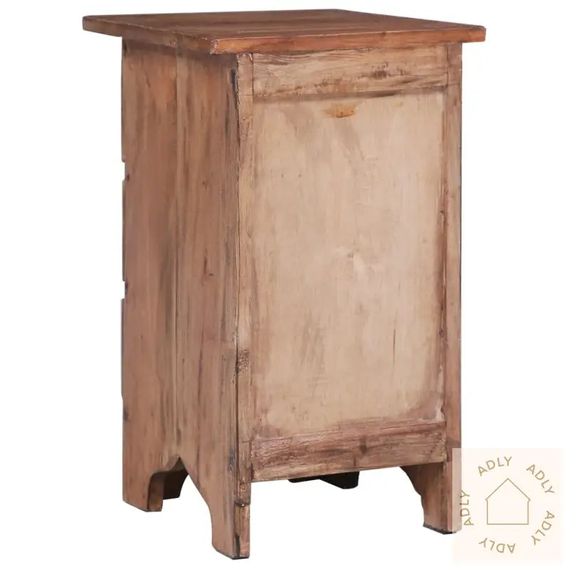 Nattbord 30X30X51 Cm Heltre Mahogni