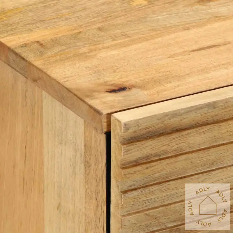 Nattbord Brun 50X33X60 Cm Heltre Mango