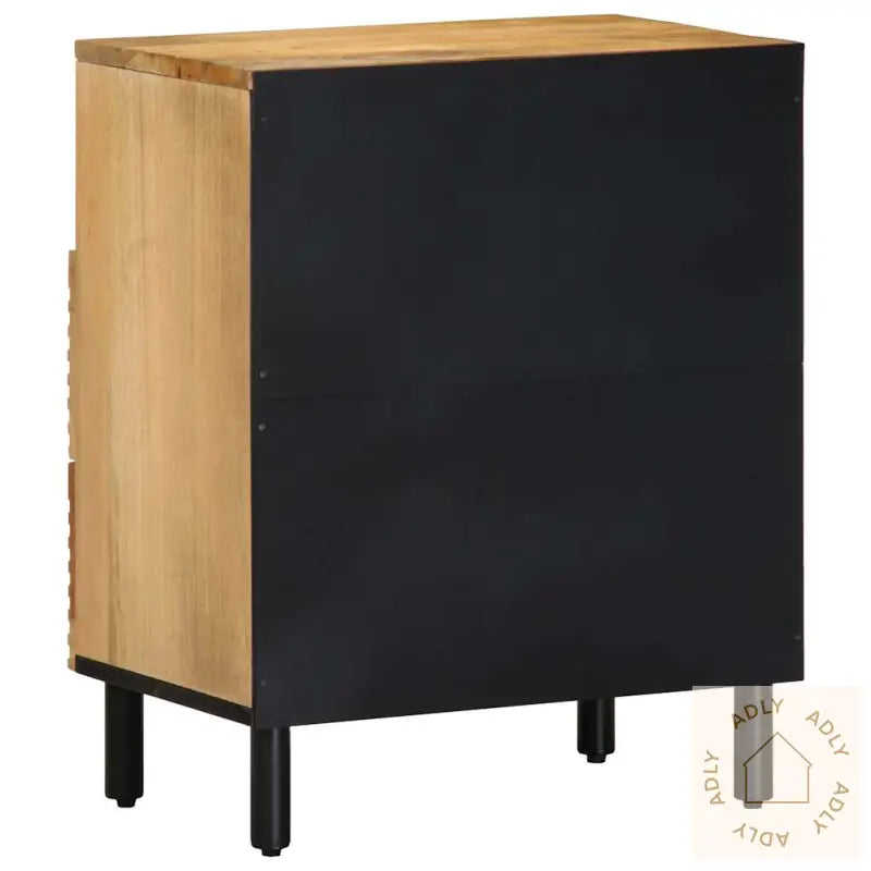 Nattbord Brun 50X33X60 Cm Heltre Mango