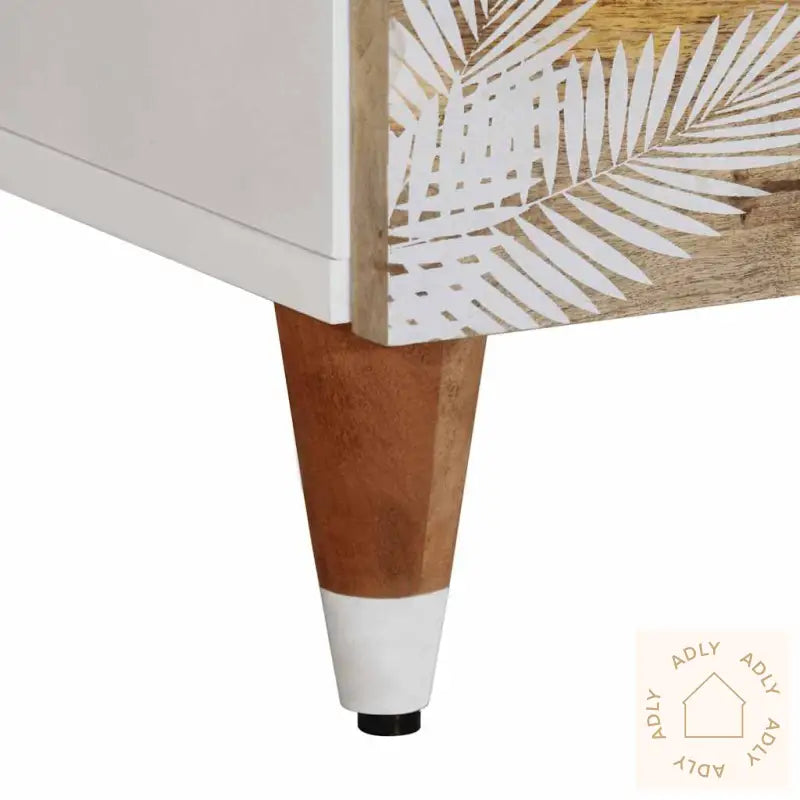 Nattbord 2 Stk 40X33,5X46 Cm Heltre Mango