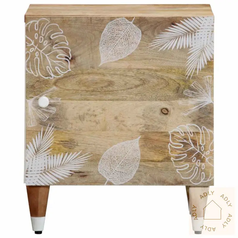 Nattbord 2 Stk 40X33,5X46 Cm Heltre Mango