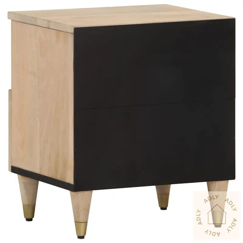 Nattbord 2 Stk 40X33X46 Cm Heltre Mango