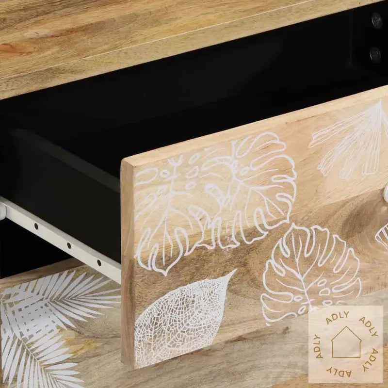 Nattbord 50X33X60 Cm Heltre Mango
