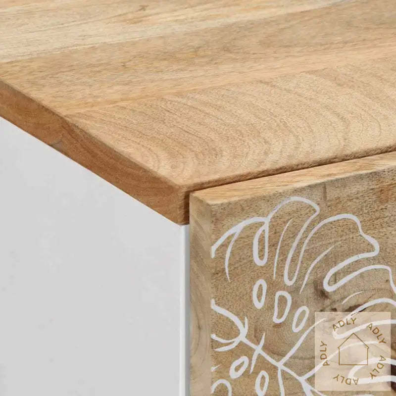 Nattbord 2 Stk 40X33,5X46 Cm Heltre Mango