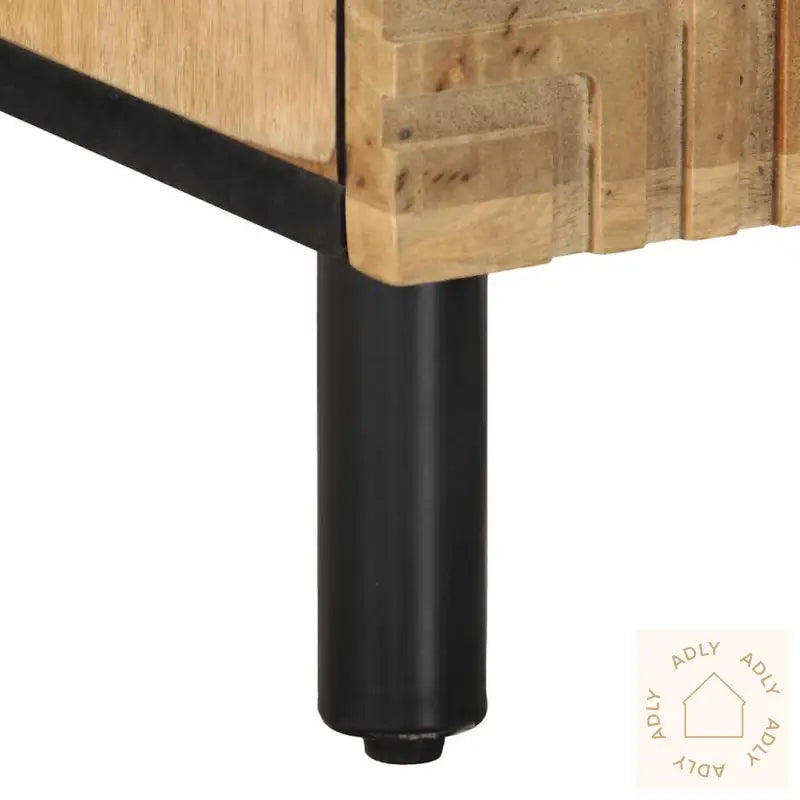 Nattbord Brun 40X33X46 Cm Heltre Mango