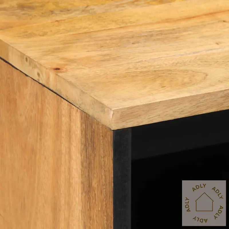 Nattbord Brun 50X33X60 Cm Heltre Mango