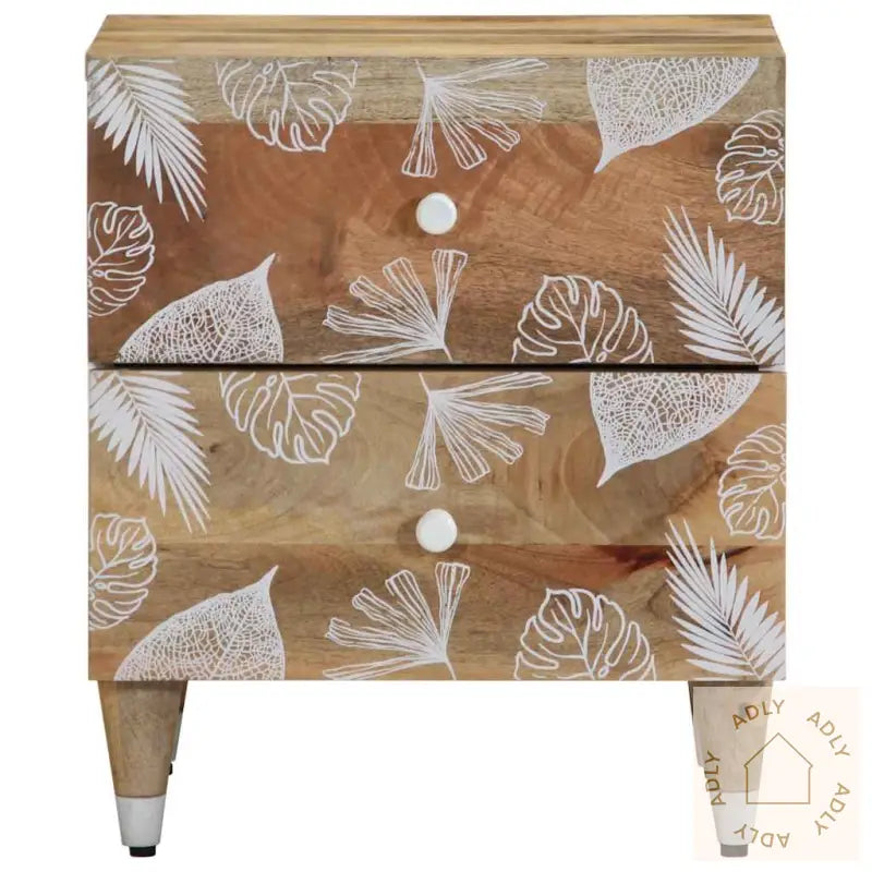 Nattbord 40X33,5X46 Cm Heltre Mango