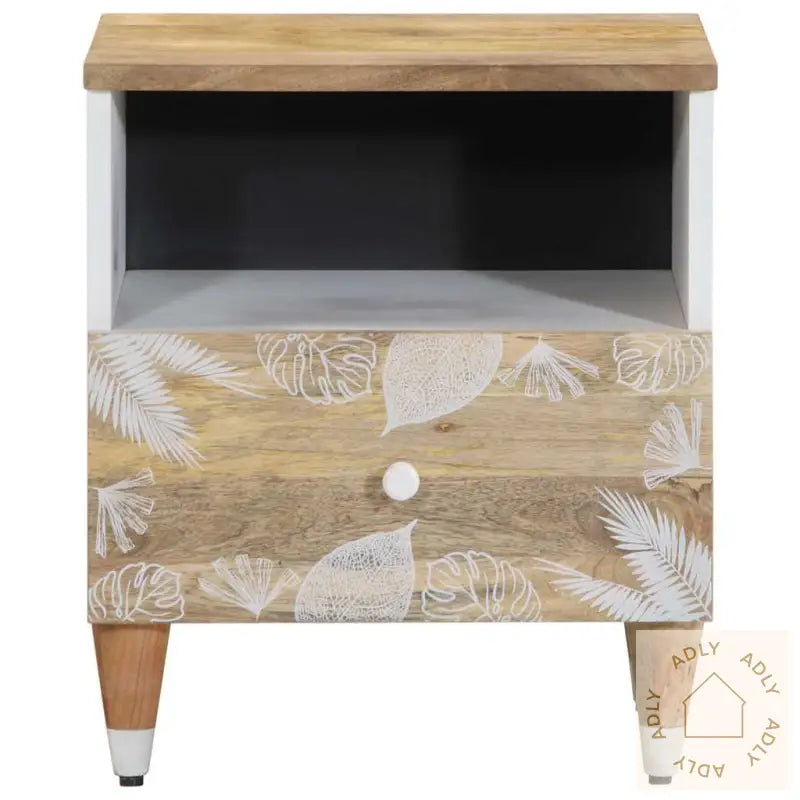 Nattbord 2 Stk 40X33X46 Cm Heltre Mango