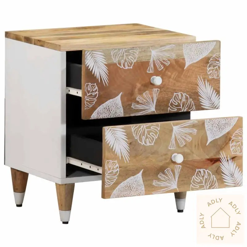 Nattbord 40X33,5X46 Cm Heltre Mango