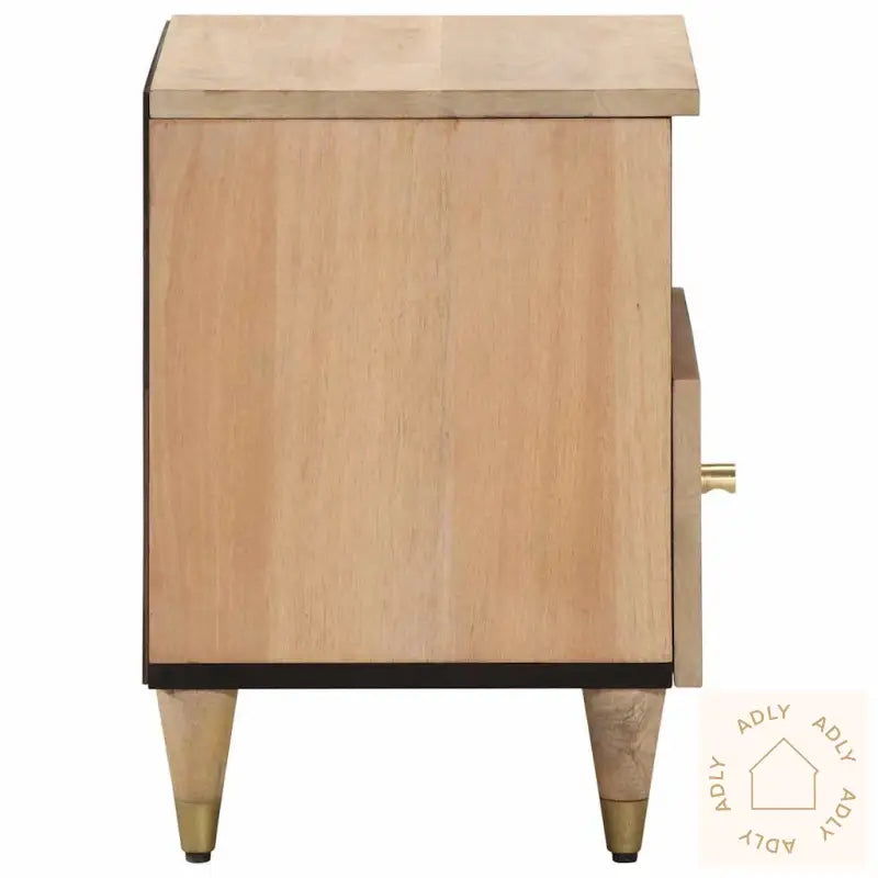 Nattbord 2 Stk 40X33X46 Cm Heltre Mango