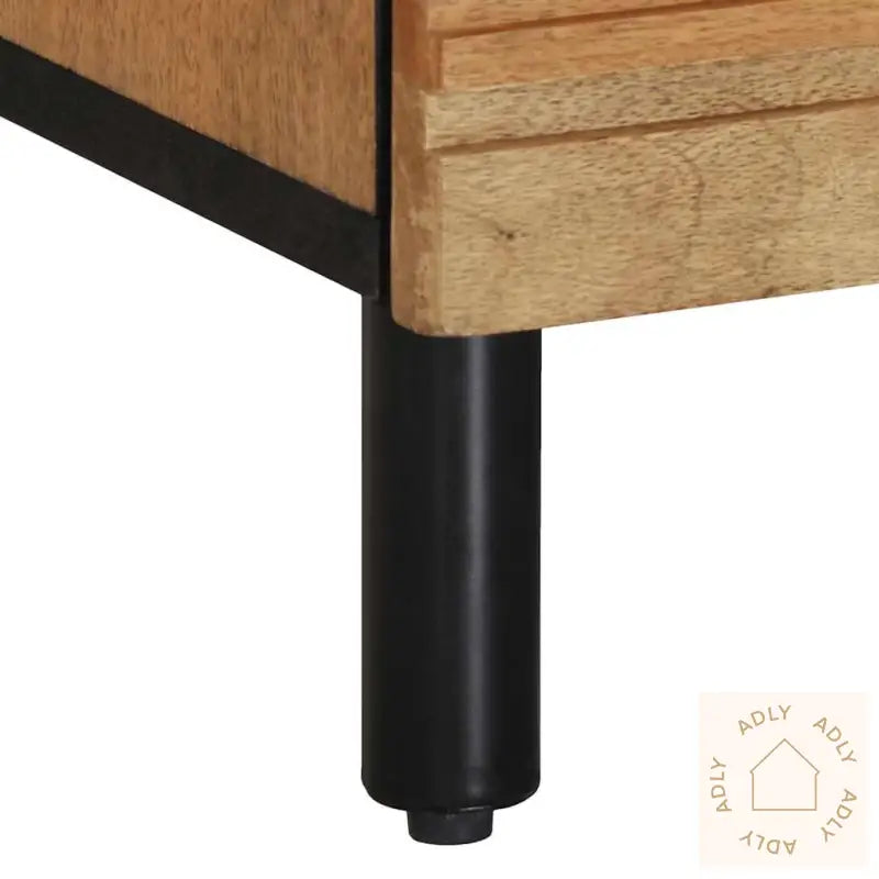 Nattbord Brun 50X33X60 Cm Heltre Mango