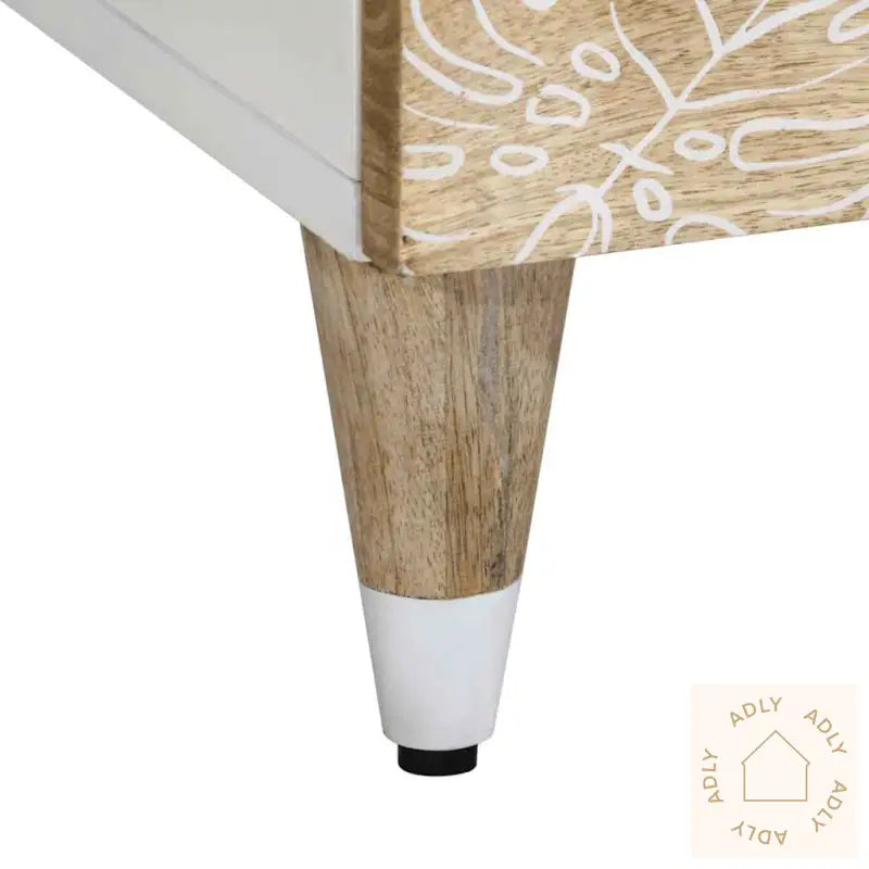 Nattbord 50X33X60 Cm Heltre Mango