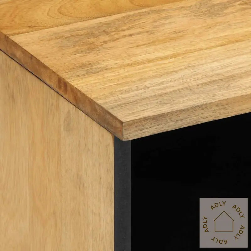 Nattbord Brun 40X33X46 Cm Heltre Mango