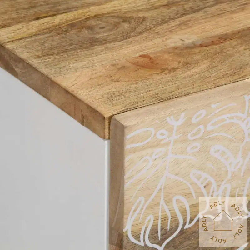 Nattbord 50X33X60 Cm Heltre Mango