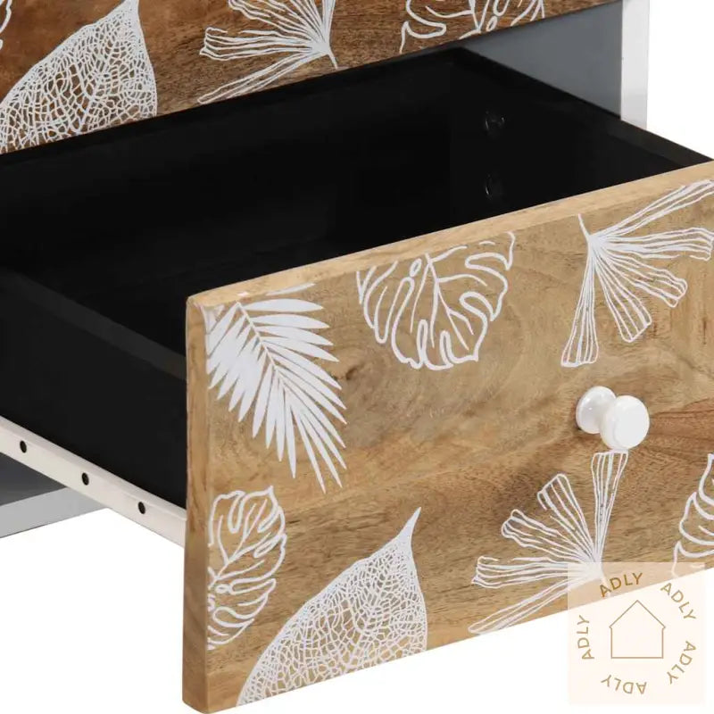 Nattbord 2 Stk 40X33,5X46 Cm Heltre Mango