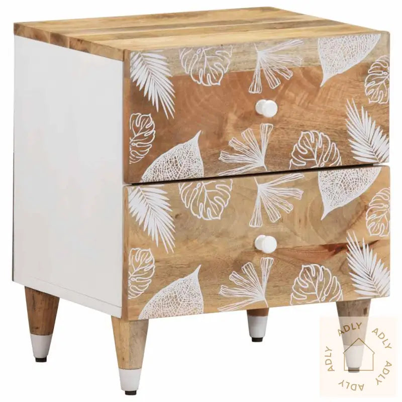 Nattbord 40X33,5X46 Cm Heltre Mango