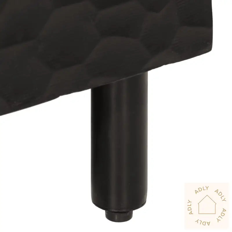 Nattbord Svart 50X33X60 Cm Heltre Mango
