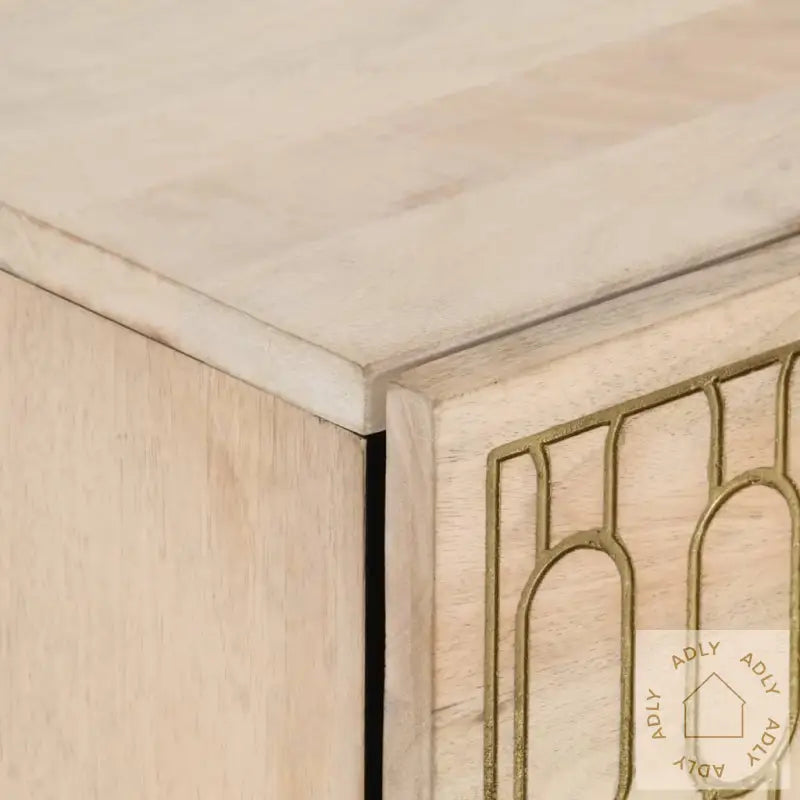 Nattbord 50X33X60 Cm Heltre Mango