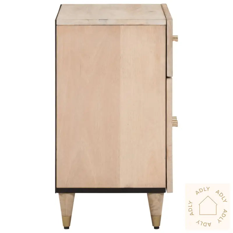 Nattbord 50X33X60 Cm Heltre Mango