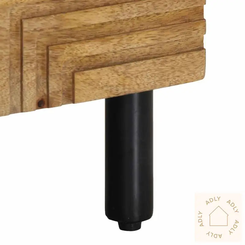 Nattbord Brun 50X33X60 Cm Heltre Mango