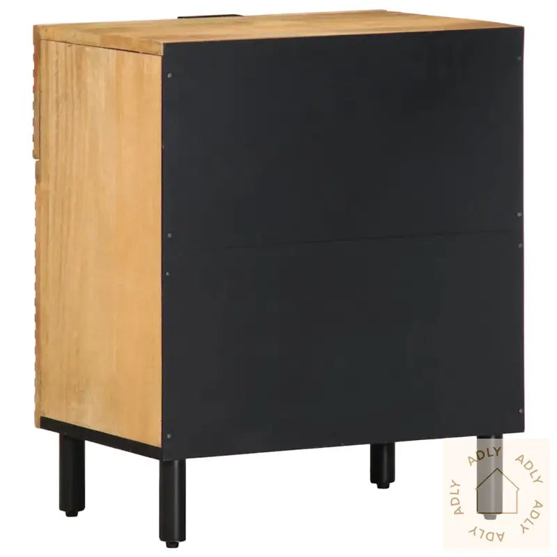Nattbord Brun 50X33X60 Cm Heltre Mango