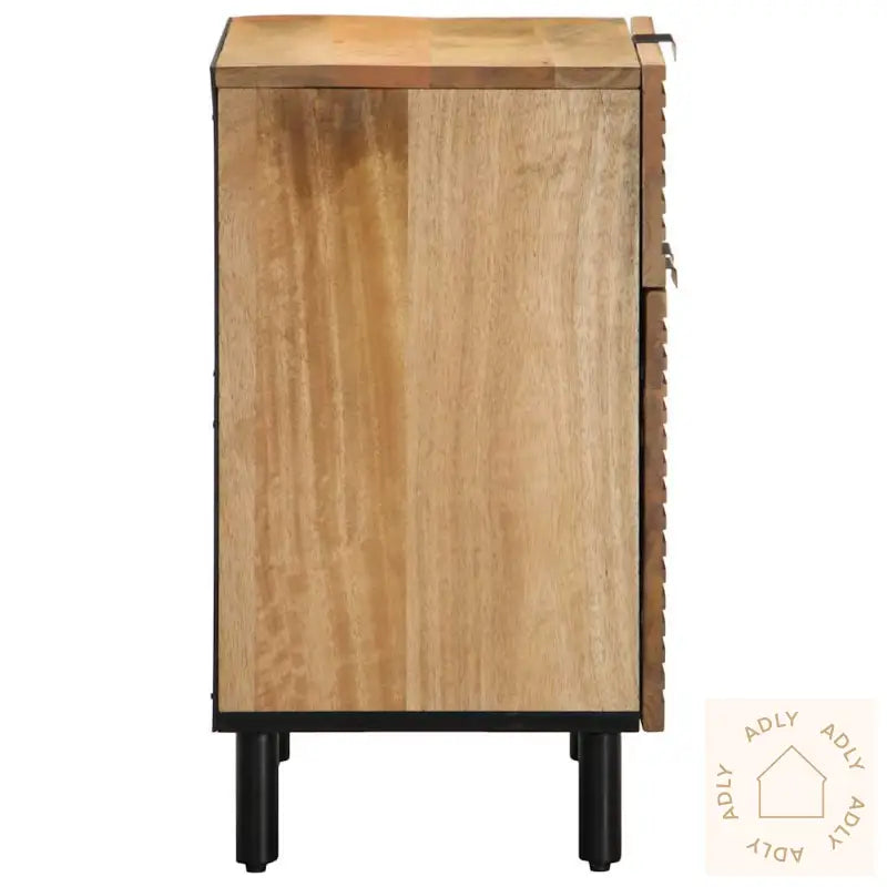 Nattbord Brun 50X33X60 Cm Heltre Mango