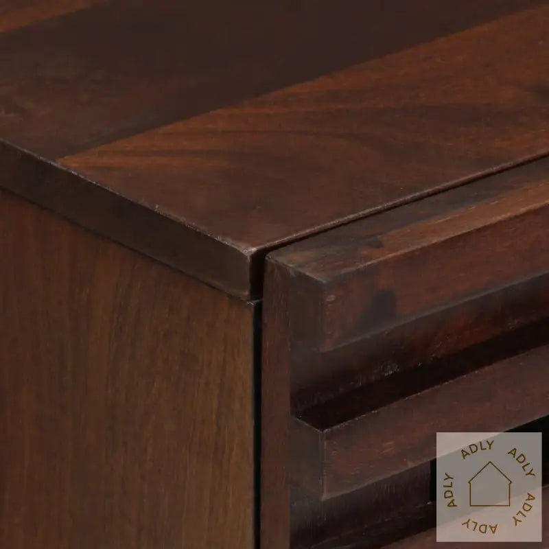 Nattbord Brun 50X34X62 Cm Heltre Mango