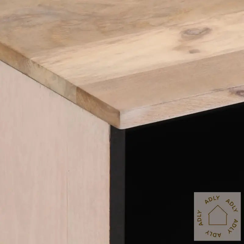 Nattbord 2 Stk 40X34X46 Cm Heltre Bleket Mango