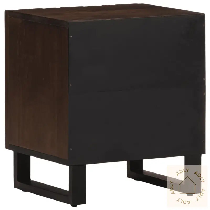 Nattbord 2 Stk 40X34X46 Cm Heltre Mango