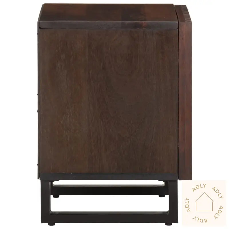 Nattbord 2 Stk 40X34X46 Cm Heltre Mango