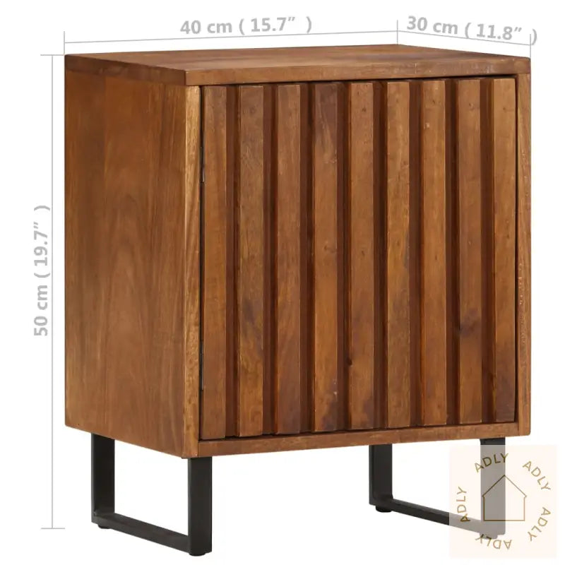 Nattbord 40X30X50 Cm Heltre Mango