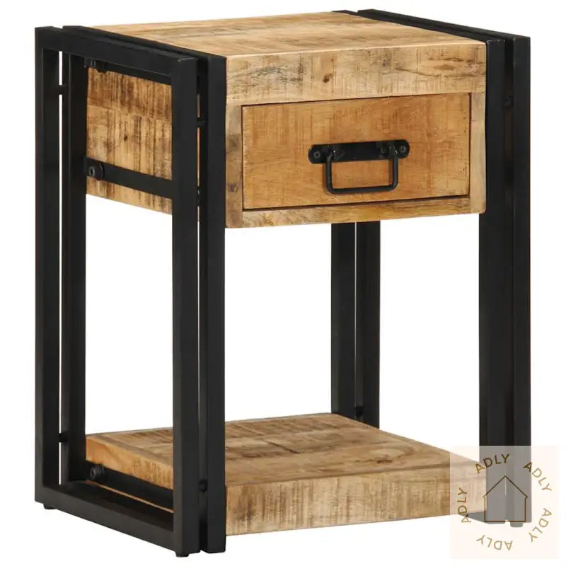 Nattbord 40X35X50 Grov Heltre Mango