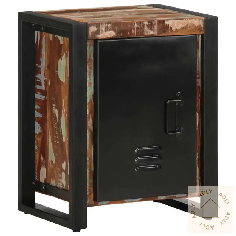 Nattbord Flerfarget 40X30X51 Cm Gjenvunnet Heltre