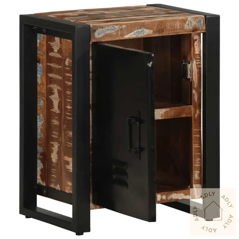Nattbord Flerfarget 40X30X51 Cm Gjenvunnet Heltre