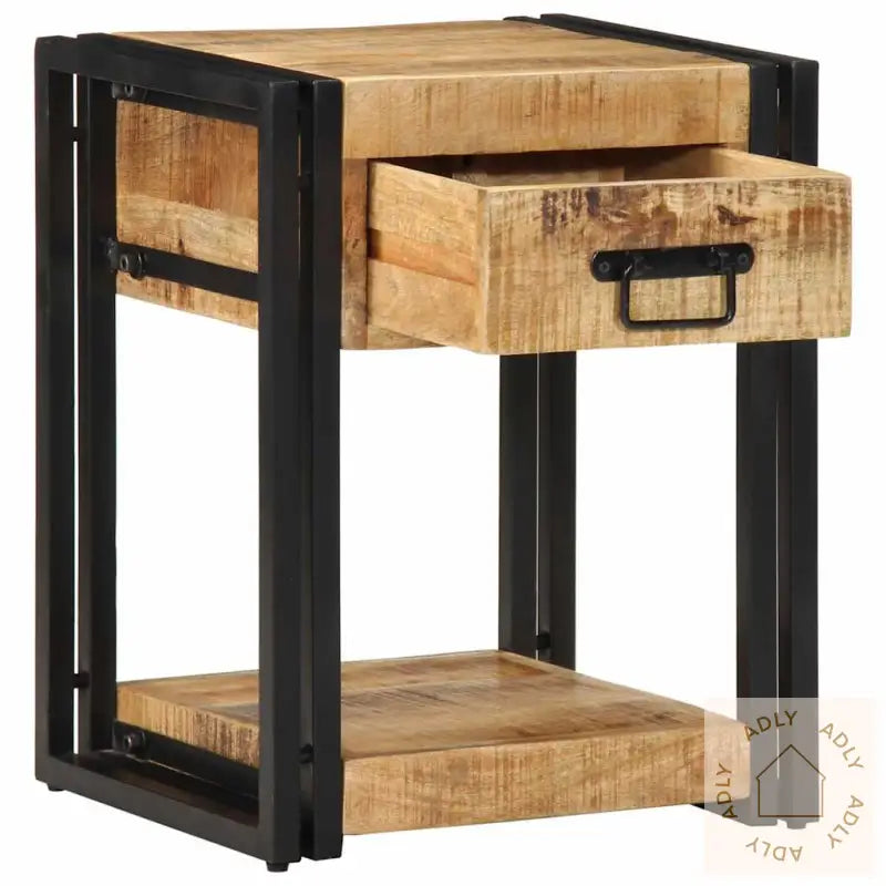 Nattbord 40X35X50 Grov Heltre Mango