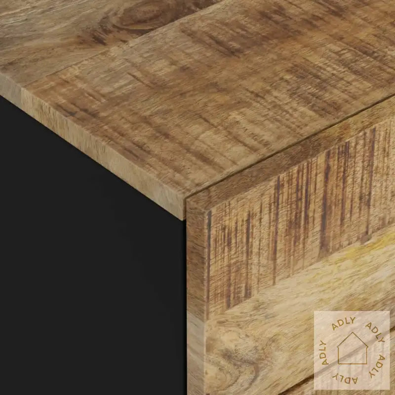 Nattbord 50X33X62 Cm Heltre Mango Og Konstruert Tre