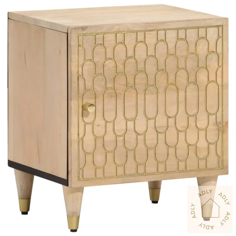 Nattbord 40X33X46 Cm Heltre Mango