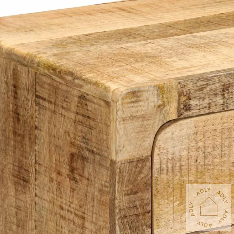 Nattbord 40X32X46 Cm Grovt Heltre Mangotre