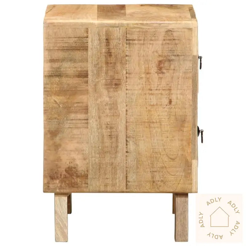 Nattskap 2 Stk 40X32X46 Cm Grovt Heltre Mangotre