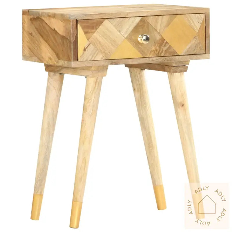 Nattbord 43X30X58 Cm Heltre Mango