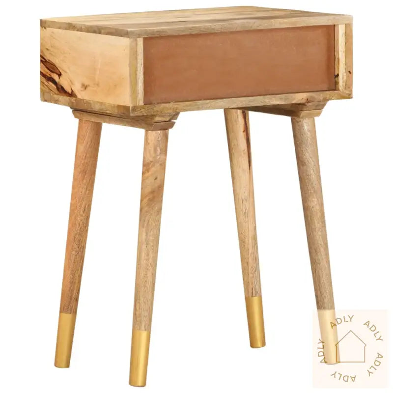 Nattbord 43X30X58 Cm Heltre Mango