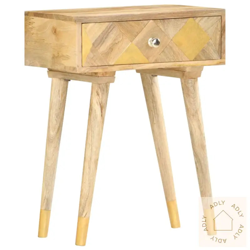 Nattbord 43X30X58 Cm Heltre Mango