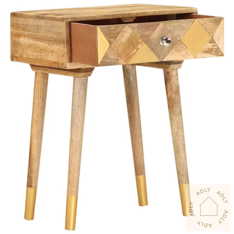 Nattbord 43X30X58 Cm Heltre Mango