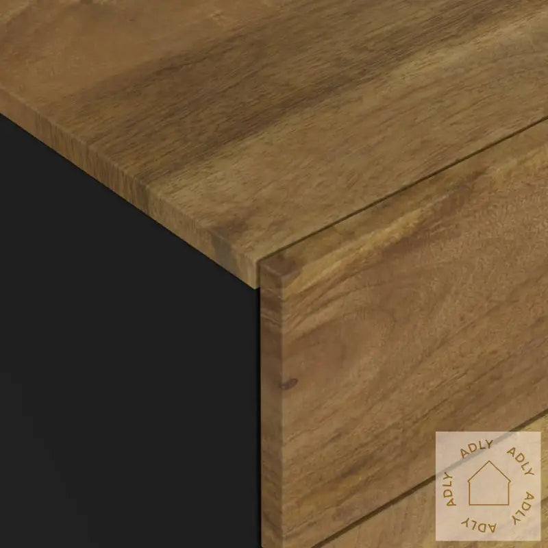 Nattbord 50X33X62 Cm Heltre Mango Og Konstruert Tre
