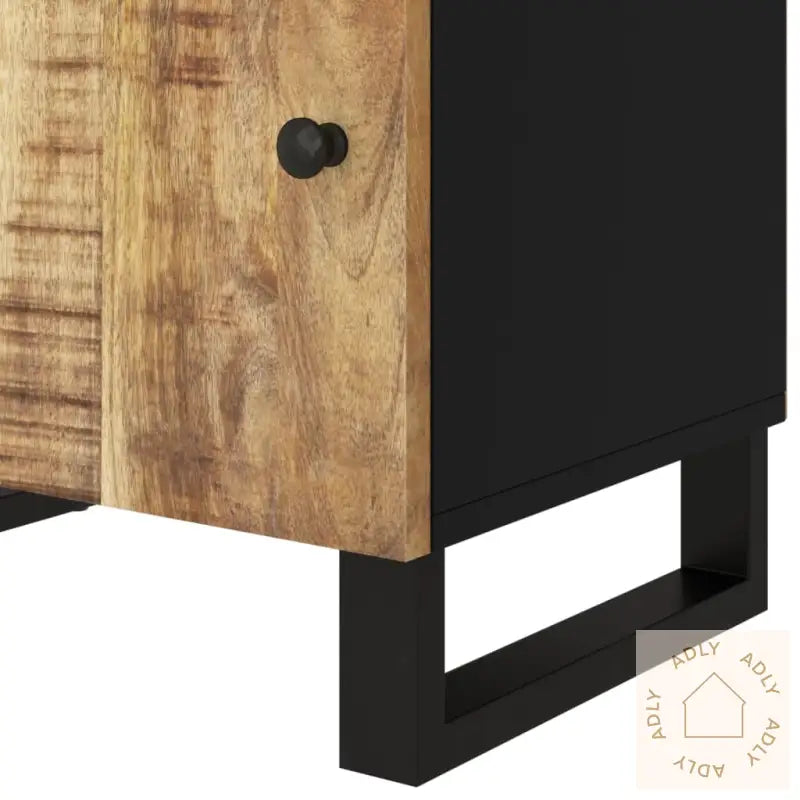 Nattbord 50X33X60 Cm Heltre Mango Og Konstruert Tre