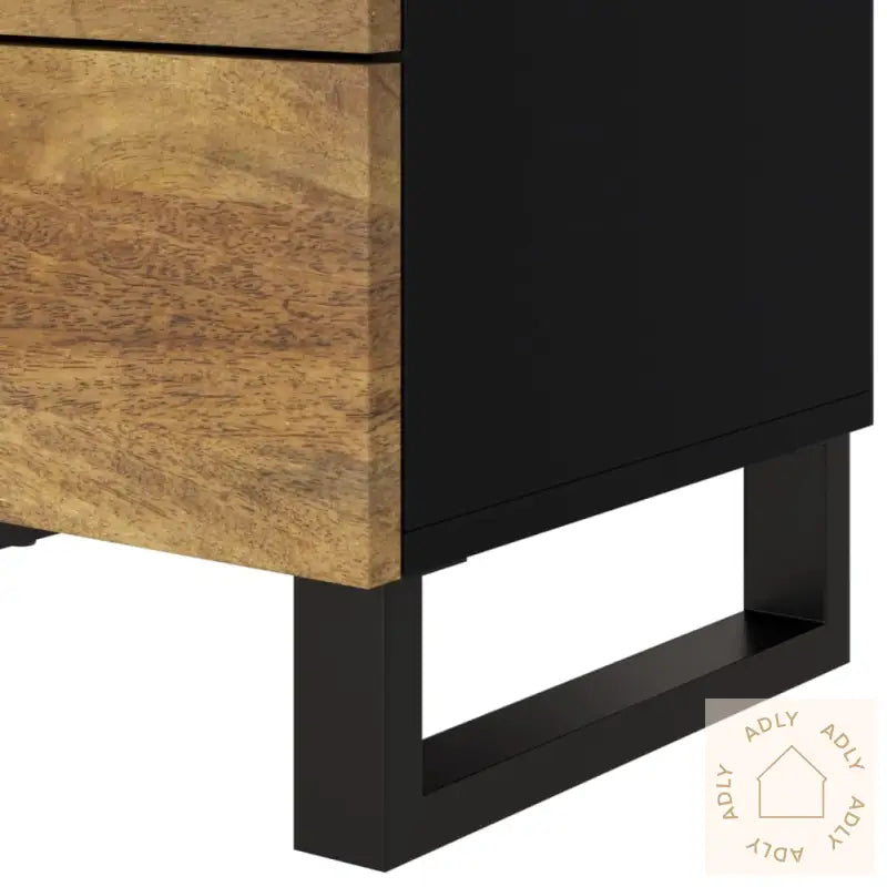 Nattbord 50X33X62 Cm Heltre Mango Og Konstruert Tre