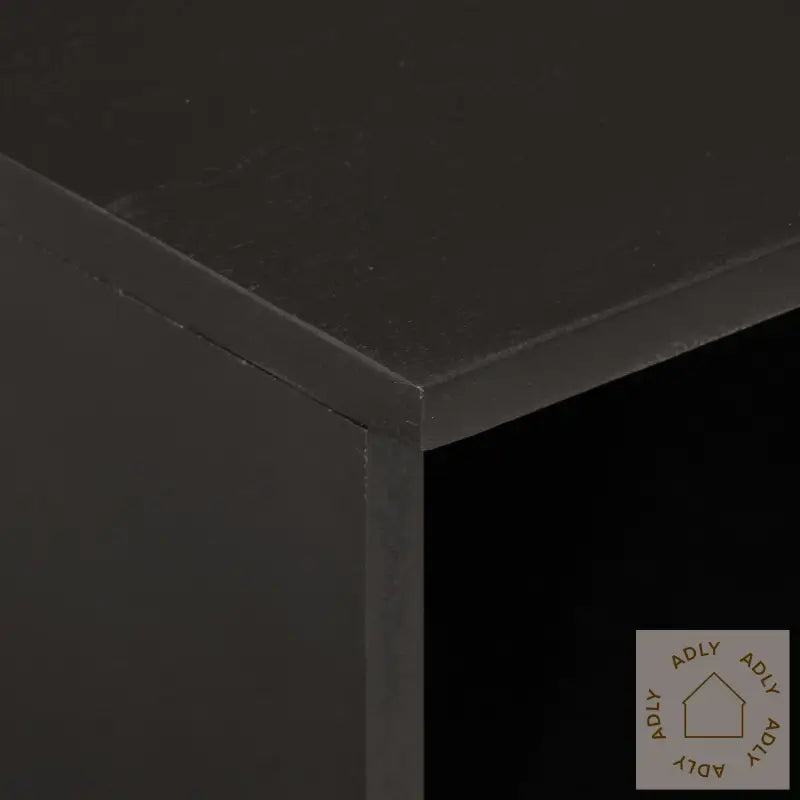 Nattbord 2 Stk Svart 40X33X46 Cm Heltre Mango