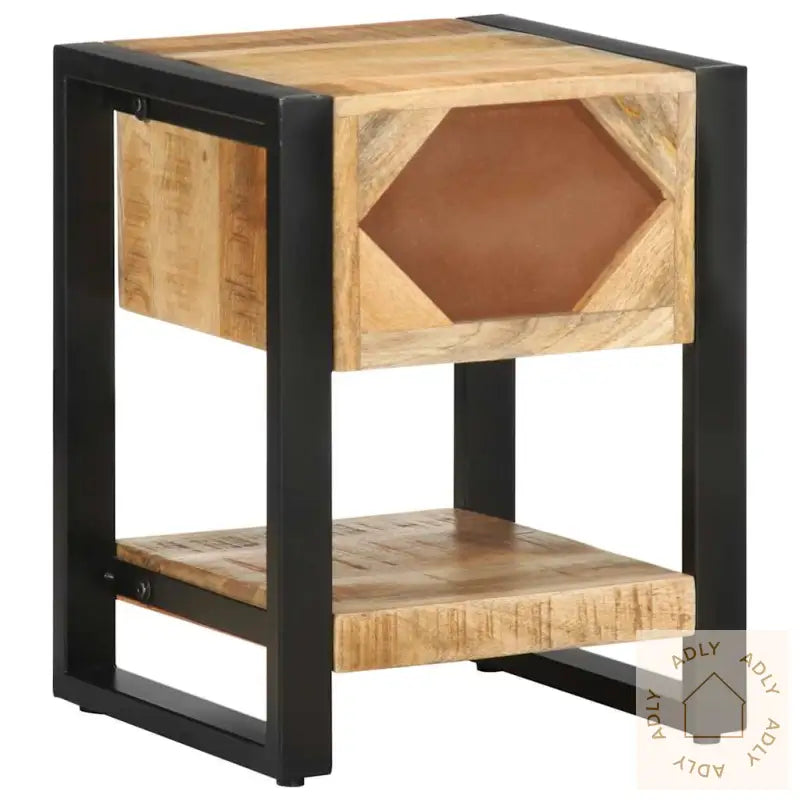 Nattbord 2 Stk Grovt Heltre Mangotre
